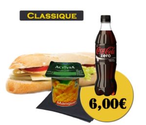 Sandwich - En'K - Formule Classique - Boisson 50cl