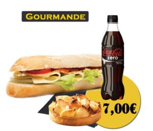 Sandwich - En'K - Formule Gourmande - Boisson 50cl